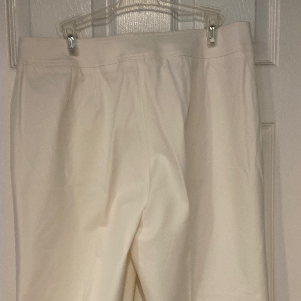 Chico’s Elegant  White Women's Pants NWOT Size 2 Chico’s - Picture 3 of 13